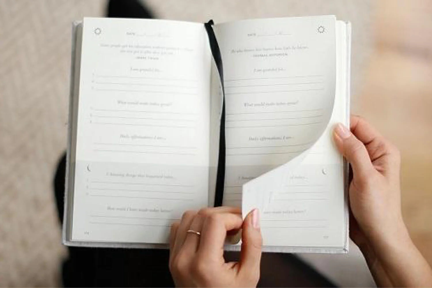 The Five Minute Journal Questions