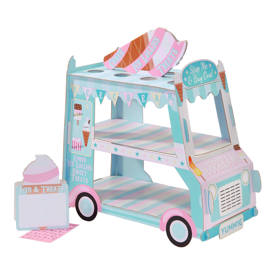 Street Stall Ice Cream 3 Tier Treat Van Stand – LITTLE BIRDY