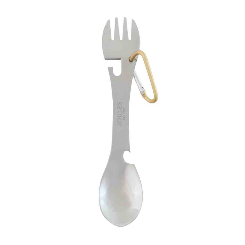 Collapsible Straw and Foldable Spork Kit + Optional Foldable Knife