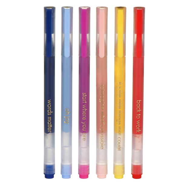 kate spade new york fine tip pen set, multi - Lifeguard Press