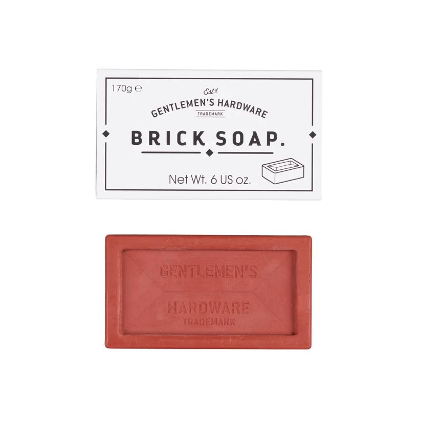 sandalwood scented bar of soap brick shaped for men