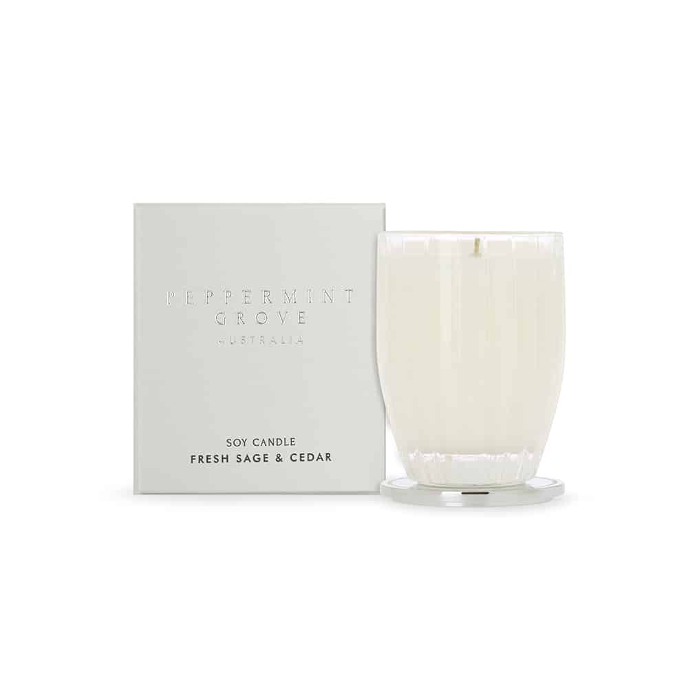 Fresh Peppermint Grove Scented Candle